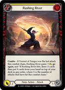 Rushing River (Yellow) [U-CRU061-RF] (Crucible of War Unlimited)  Unlimited Rainbow Foil