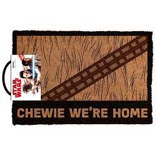 Starwars : Chewie We're Home Doormat