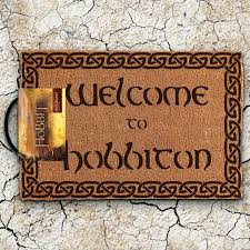 Hobbit : Welcome to Hobbiton Doormat