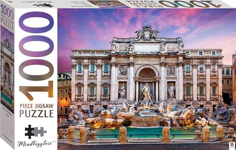 1000 Piece Jigsaw - Trevi Fountain