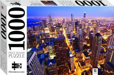 1000 Piece Jigsaw - Chicago at Twilight
