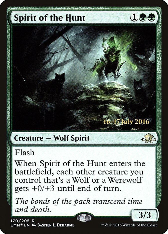 Spirit of the Hunt [Eldritch Moon Prerelease Promos]