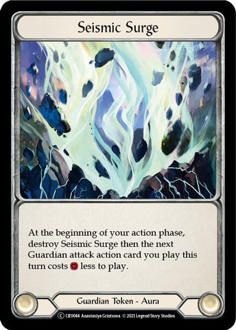 Seismic Surge [U-CRU044-RF] (Crucible of War Unlimited)  Unlimited Rainbow Foil