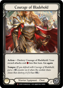 Courage of Bladehold [U-CRU081-RF] (Crucible of War Unlimited)  Unlimited Rainbow Foil