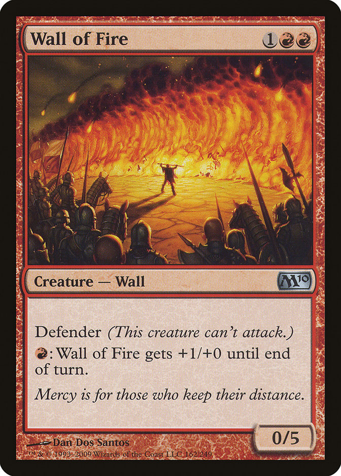 mtg cards like pongify Wall of Fire [Magic 2010]