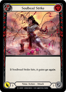 Soulbead Strike (Yellow) [U-CRU067-RF] (Crucible of War Unlimited)  Unlimited Rainbow Foil