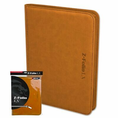 Zipper Folio 9-Pocket Orange