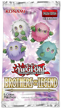 Yu-Gi-Oh! Brothers of Legend Booster