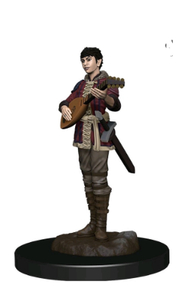 D&D Miniature Figurine - Bard