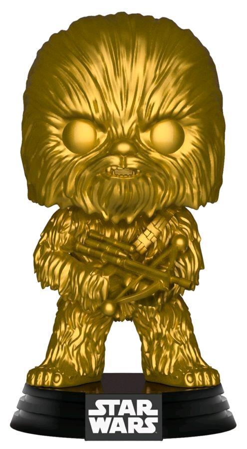 Star Wars - Chewbacca Gold MT Pop! 63