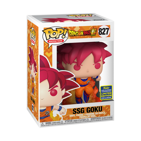 Dragon Ball Z - SSG Goku w/flames Pop! SD20 827