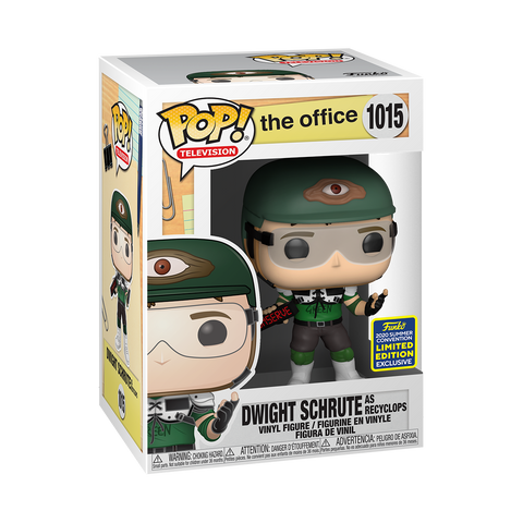 The Office - Dwight Schrute Recyclops v2 Pop! SD20 1015