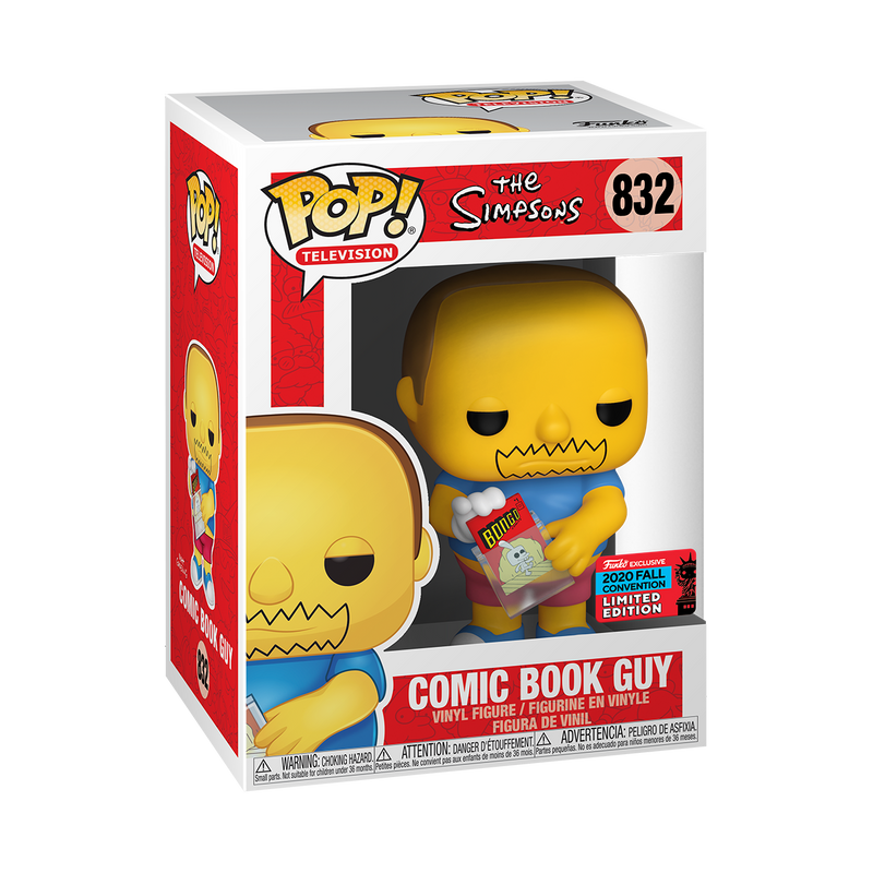 Simpsons - Comic Book Guy Pop! NY20