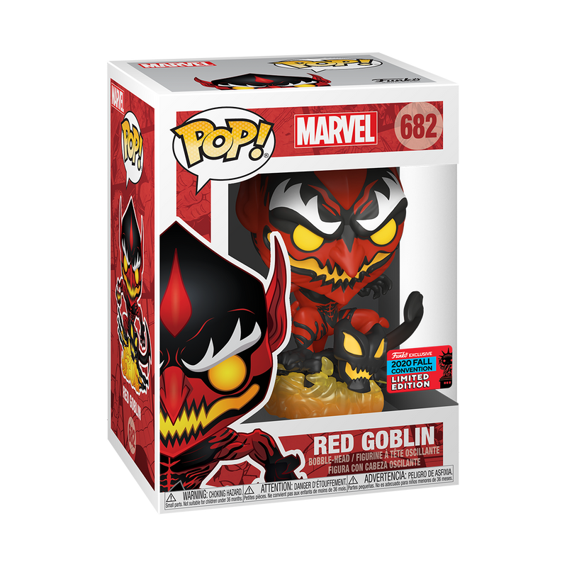 SpiderMan - Red Goblin Pop! NY20