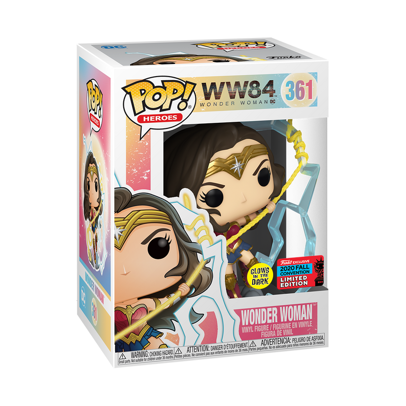 Wonder Woman 2 - Wonder Woman (Lightning) (Glow) Pop! 361 NY20