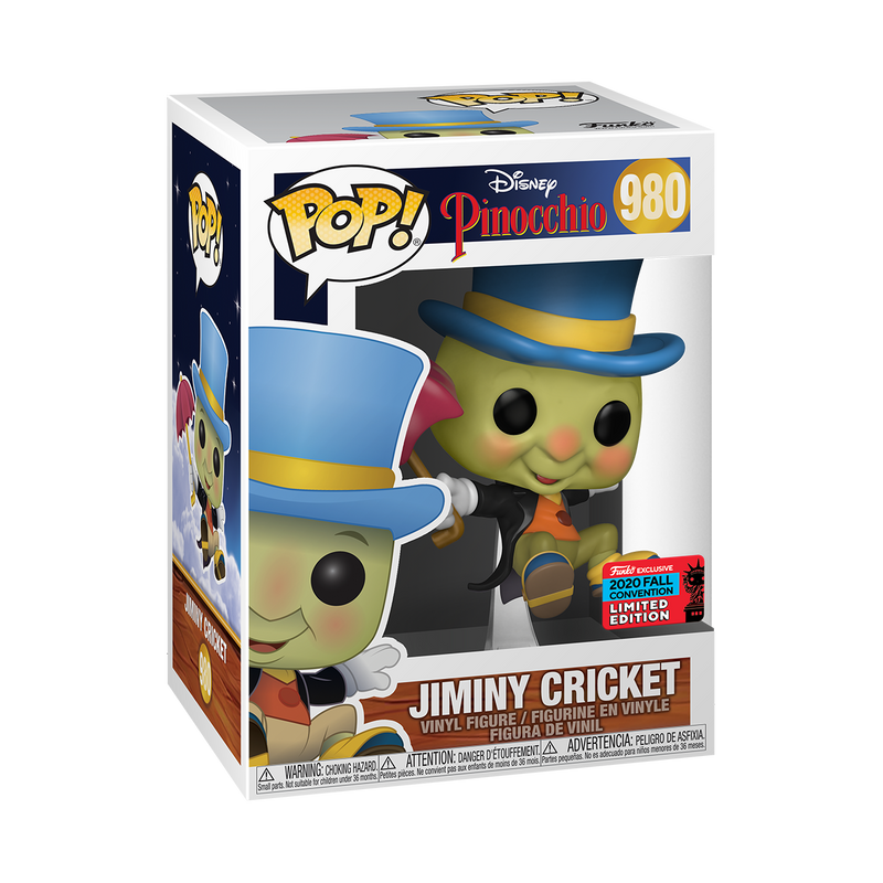 Pinocchio - Jiminy Cricket Pop! NY20