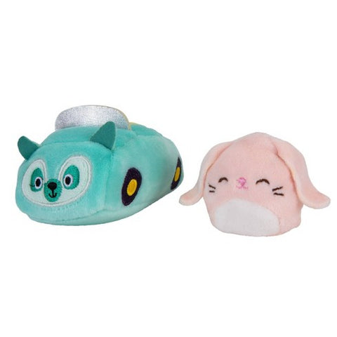 Squishville - Mini Squishmallow + Vehicle - Rabbit