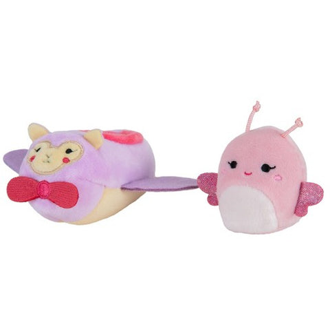 Squishville - Mini Squishmallow + Vehicle - Butterfly