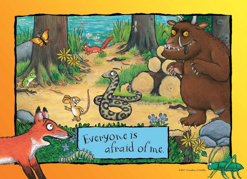 35 Piece Frame Tray Puzzle - The Gruffalo