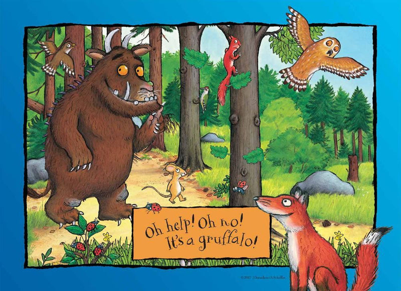 35 Piece Frame Tray Puzzle - The Gruffalo