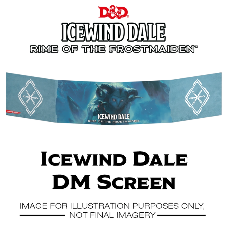 D&D: Dungeon Masters Screen - Icewind Dale - Rime of the Frostmaiden