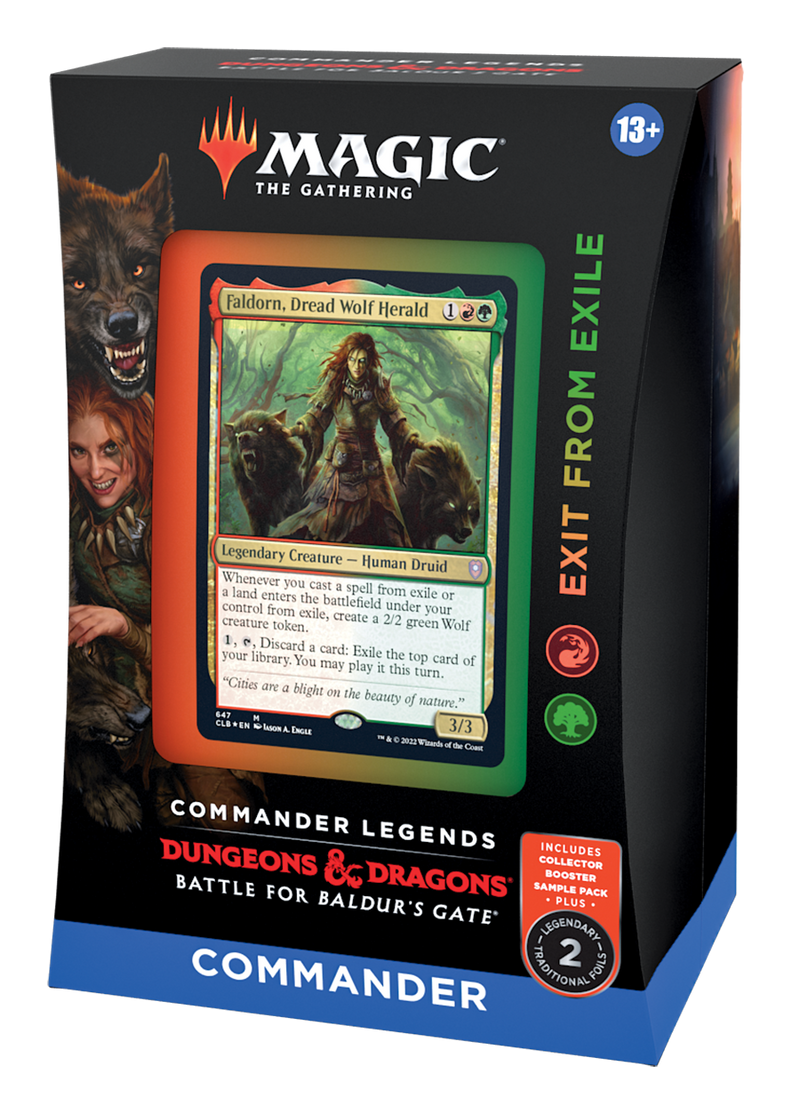 mtg commander legends commander decks Modern Horizons 3 MH3 (Set of 4) THREE CARDS PRINTED FOR THE FIRST TIME Commander Legends: Battle for Baldur's