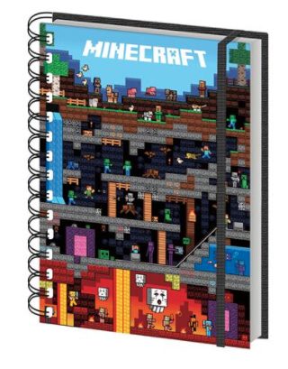Minecraft - Minecraft Wordly - A5 Notebook