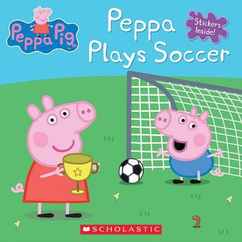 Peppa Pig - Peppa plays football