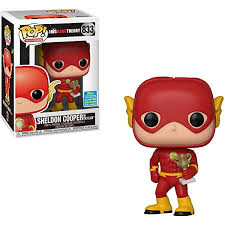 SDCC Pop! Vinyl sheldon cooper 833