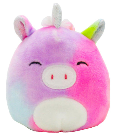 Squishmallows 3.5 inch Over the Rainbow clip ons