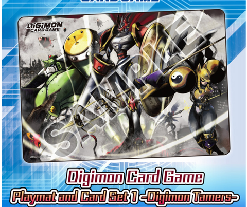 Digimon Tamers Playmat and Card Set 1 [PB-08]