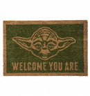 Stars Wars: Welcome You Are Yoda Doormat