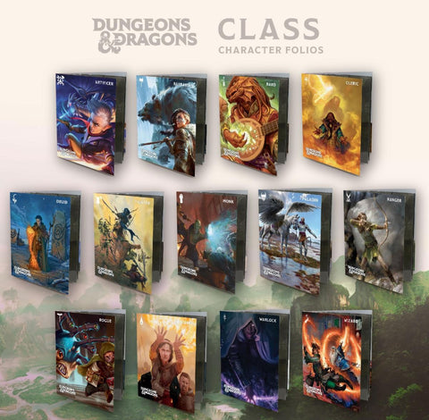 Dungeons and Dragons Class Folders
