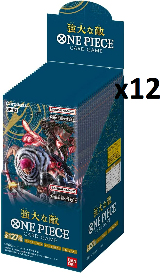 One Piece TCG Booster Case (12 Booster Boxes) OP-03 - Pillars of Strength (Japanese)