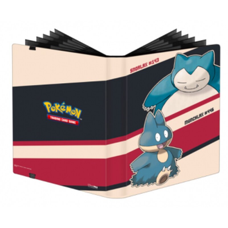 Ultra Pro Pokemon Trading Card Game Snorlax & Munchlax 9-Pocket Pro Binder