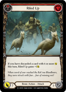 Riled Up (Red) [U-CRU016-RF] (Crucible of War Unlimited)  Unlimited Rainbow Foil