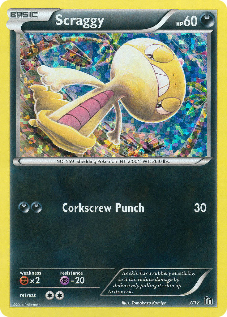 2014 mcdonald's pokemon cards Scraggy (7/12) [McDonald's Promos: 2016 Collection]