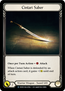 Cintari Saber [U-CRU080-RF] (Crucible of War Unlimited)  Unlimited Rainbow Foil