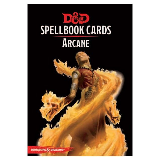 Dungeons and Dragons- Spellbook Cards-Arcane