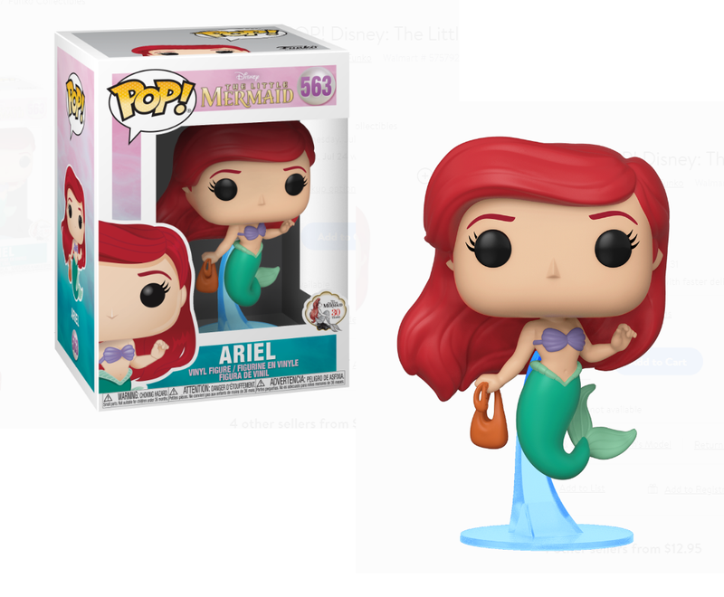 Little Mermaid - Ariel (w/ Bag) Pop! 563