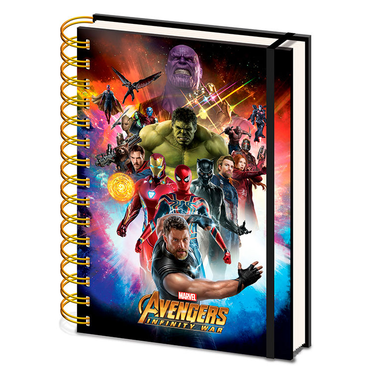 Avengers: Infinity War A5 Notebook