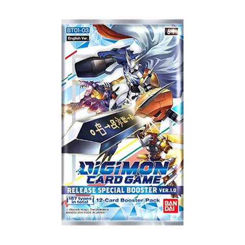Digimon Card Game Series 1.0 Release Special Booster