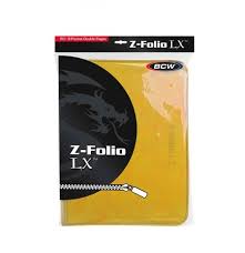 Zipper Folio 9-Pocket Yellow
