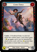 Crane Dance (Blue) [U-CRU059-RF] (Crucible of War Unlimited)  Unlimited Rainbow Foil