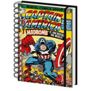 Marvel: Captain America A5 Notebook
