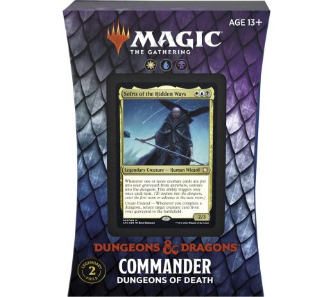 Magic Adventures in the Forgotten Realms Commander Deck - Dungeons of Death