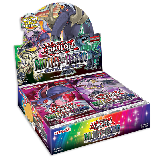 YGO Booster Box - Battles of Legend: Crystal Revenge (1st Edition)