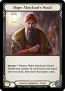 Hope Merchant's Hood [WTR151-C] (Welcome to Rathe)  Alpha Print Cold Foil