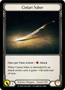 Cintari Saber [U-CRU079-RF] (Crucible of War Unlimited)  Unlimited Rainbow Foil