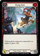Flying Kick (Red) [U-CRU063-RF] (Crucible of War Unlimited)  Unlimited Rainbow Foil